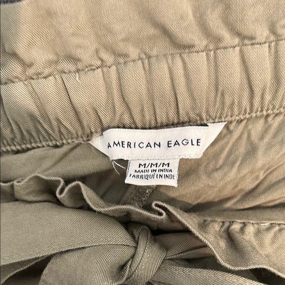 American Eagle Green Shorts with Tie Waist - Picture 4 of 6